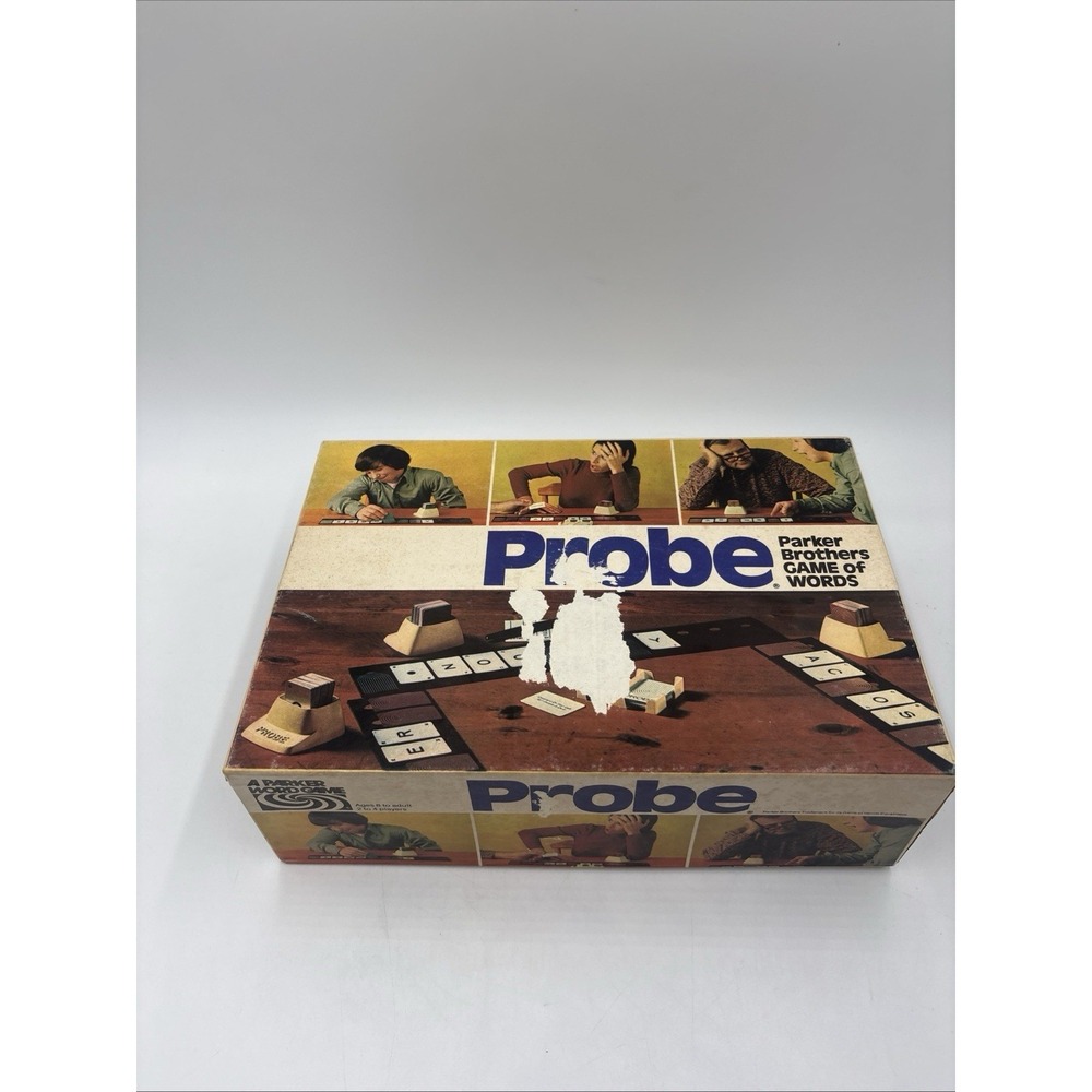 VTG Parker Brothers PROBE Game of Words 1974 Board Game 100% complete